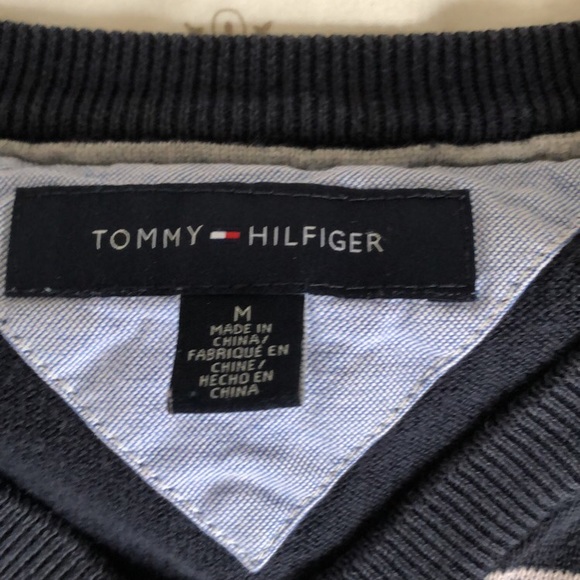 Striped Tommy Hilfiger cropped sweater - Picture 2 of 2